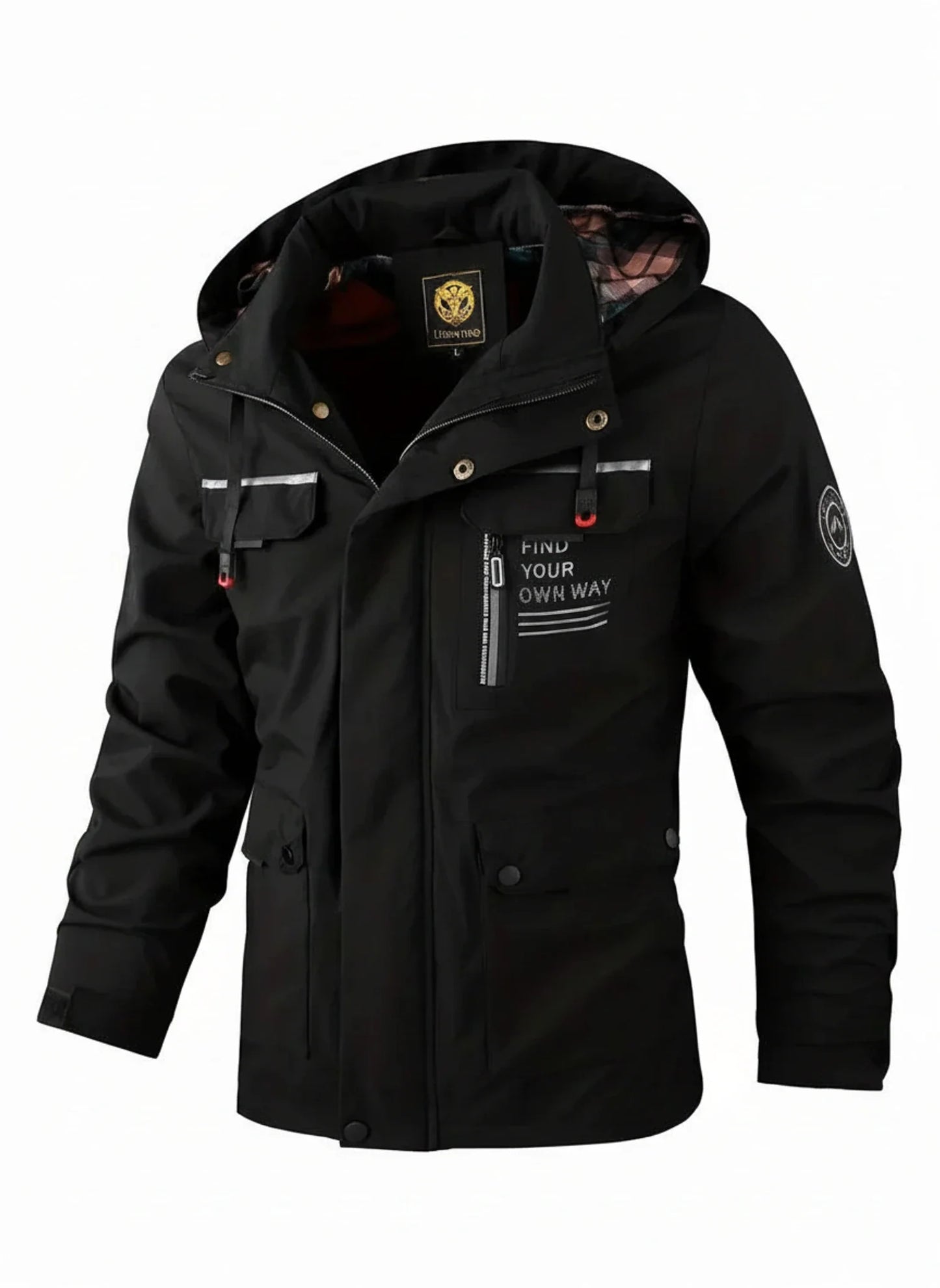 Waterproof Mens Parka Coat with Hood