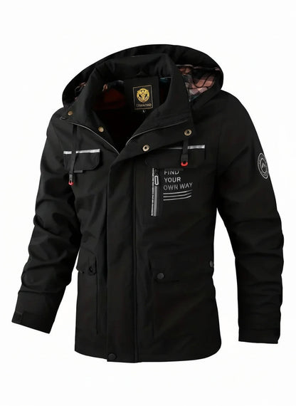 Waterproof Mens Parka Coat with Hood