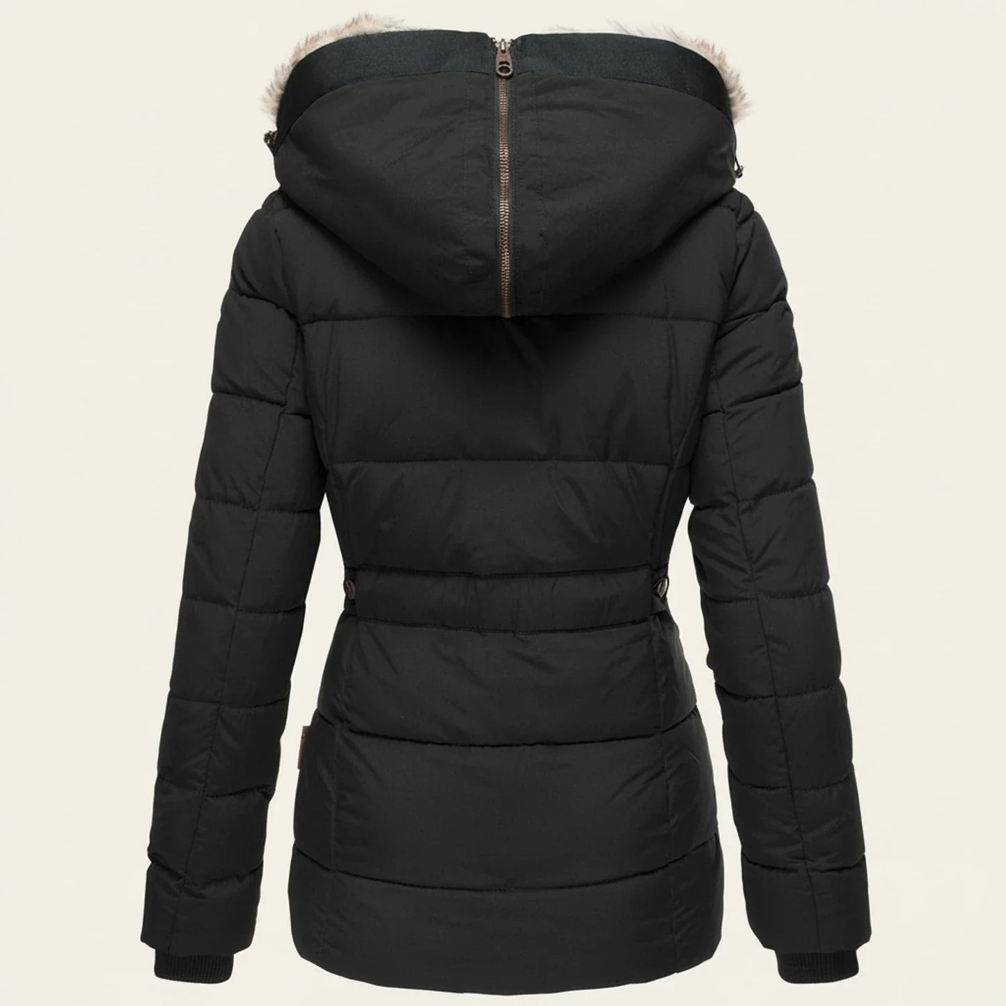 Warm Waterproof Puffer Coat for Ladies