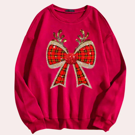 Women's Easy Christmas Cardigan: Juju