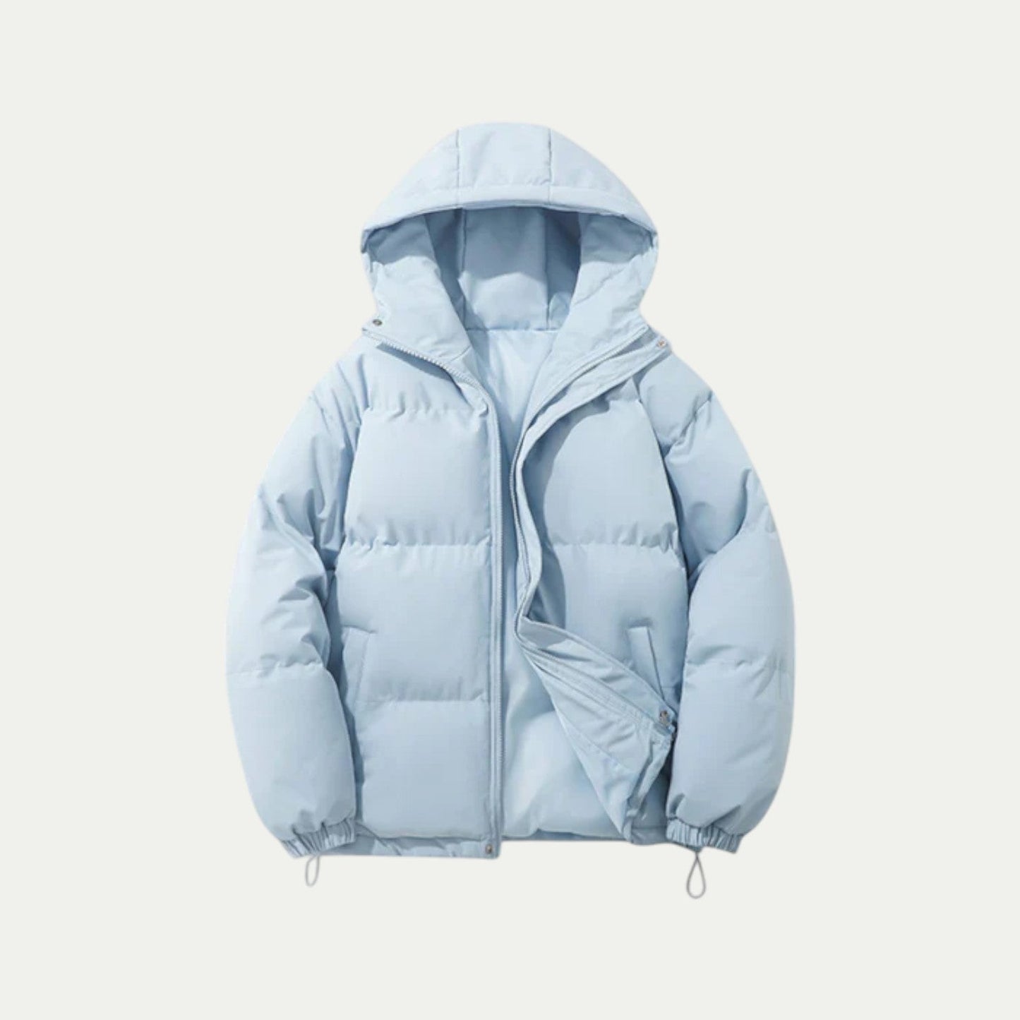Waterproof Down Hooded Puffer Winter Jacket
