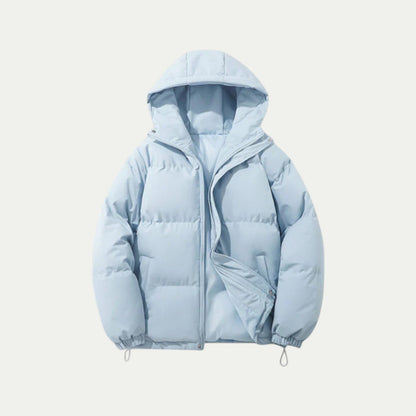 Waterproof Down Hooded Puffer Winter Jacket