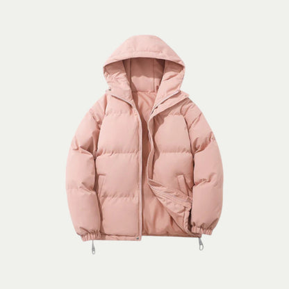Waterproof Down Hooded Puffer Winter Jacket