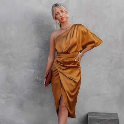 Aurelia - Elegant silk evening dress
