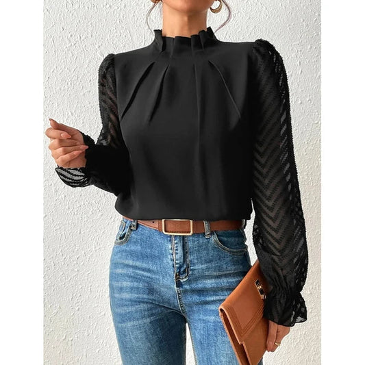 Women's Chloe ruffled blouse