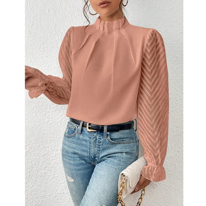 Women's Chloe ruffled blouse