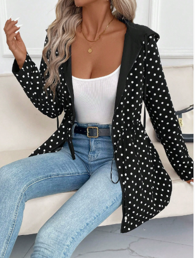 Versatile Leopard Print Reversible Jacket