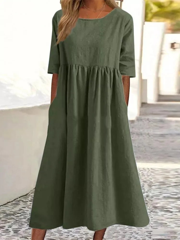 Chic Floral Women's Dress