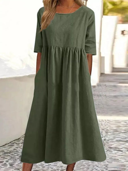 Chic Floral Women's Dress