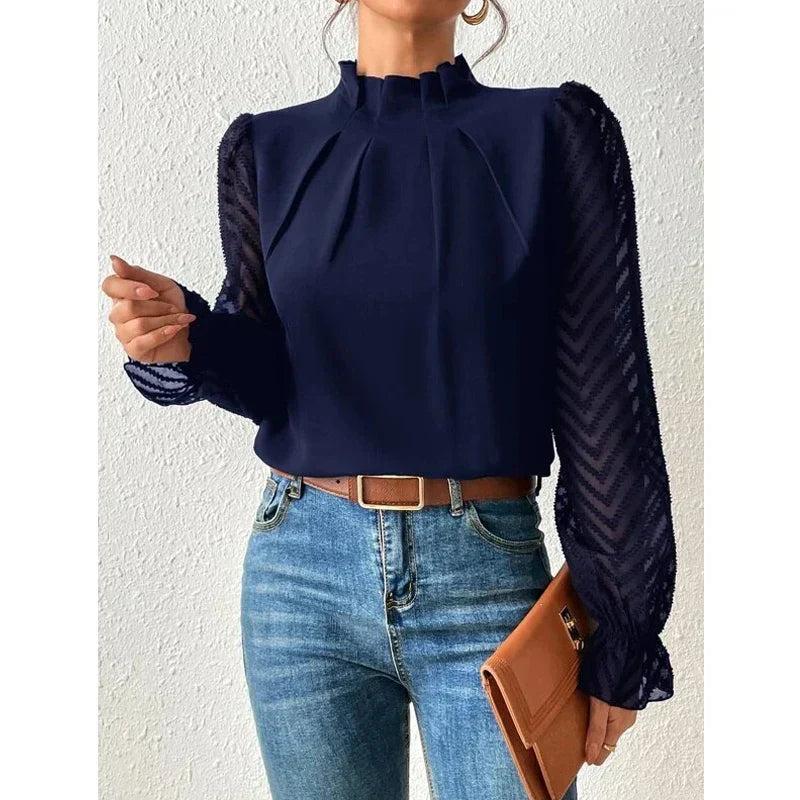 Women's Chloe ruffled blouse