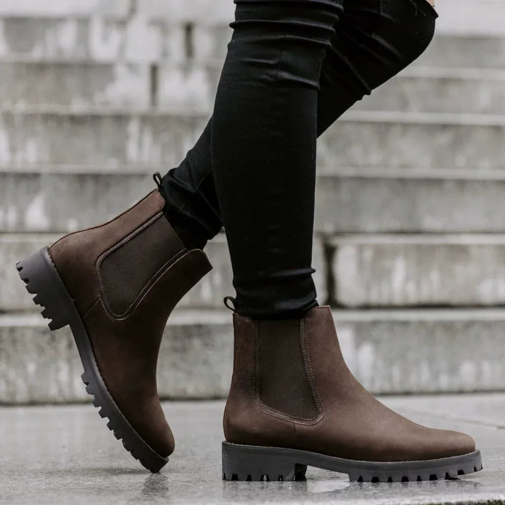 Women's Block Heel Ankle Boots