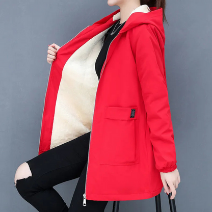 Women's Casual Hooded Kaleia Jacket