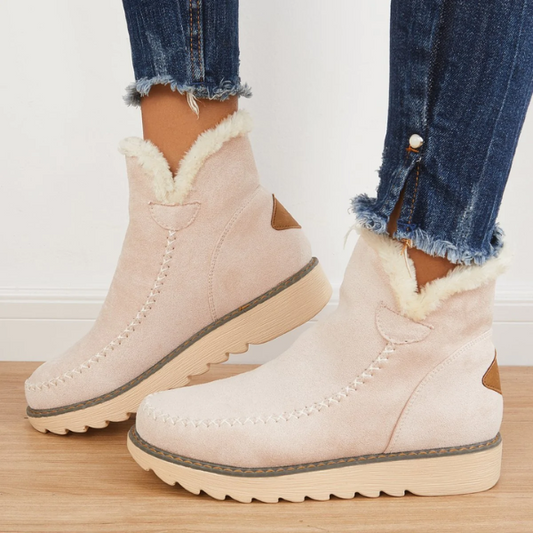 Warm Waterproof Women's Winter Boots - Olytrend