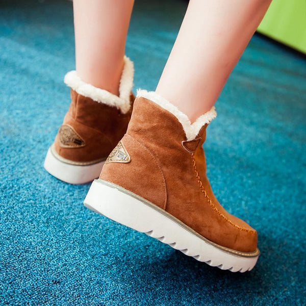 Warm Waterproof Women's Winter Boots
