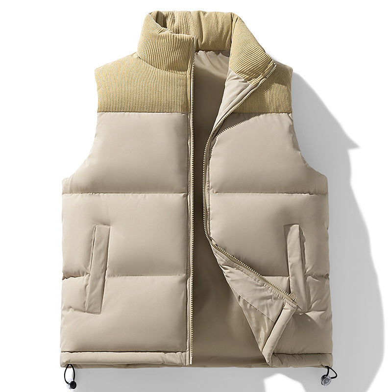 Warm Men's Down Gilet Jacket - Olytrend