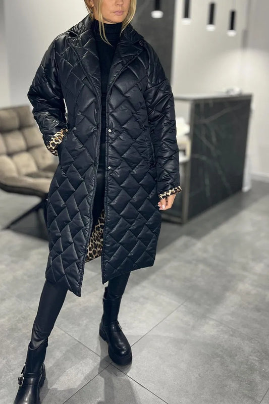 Versatile Quilted Reversible Jacket - Olytrend