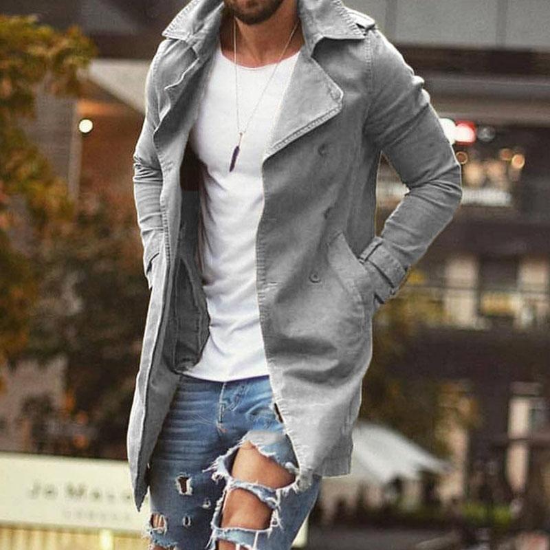 Vintage jacket with side pockets for men
