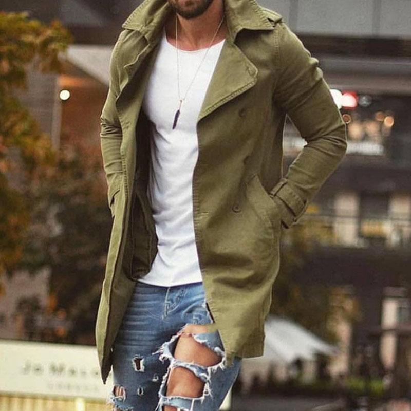 Vintage jacket with side pockets for men