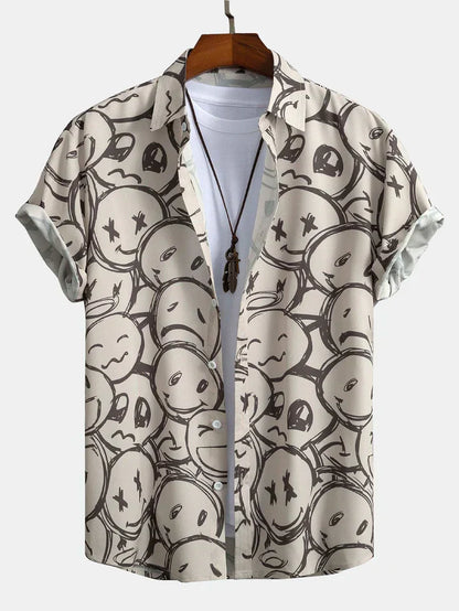 Beige shirt with Felix character print