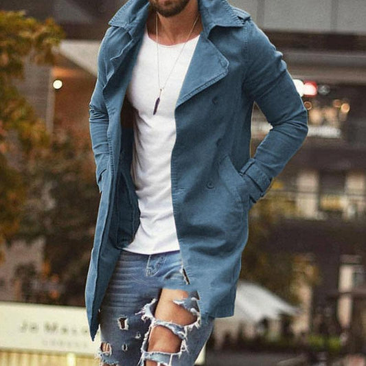 Vintage jacket with side pockets for men