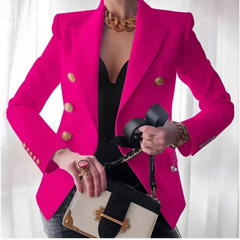 Vintage Style Women's Classic Fit Blazer
