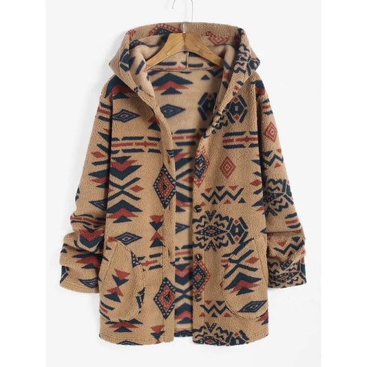 Women's stand-up collar jacket | With buttons