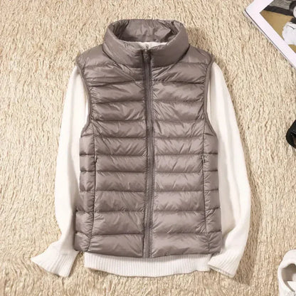 Waterproof Ladies Gilet with Zip Fastening
