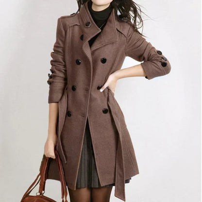Women's sophisticated Lilyana trench coat