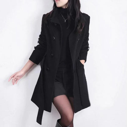 Women's sophisticated Lilyana trench coat