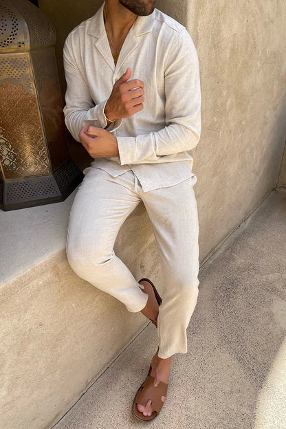 Casual Jacket & Trousers Set for Men