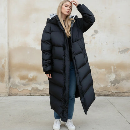 Warm Down Filled Women's Winter Coat