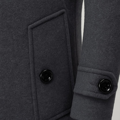 Warm Waterproof Men's Zip Up Winter Jacket