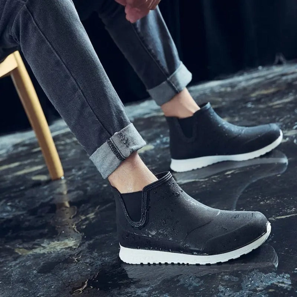 Waterproof Breathable Men's Rain Shoes - Olytrend