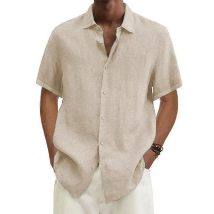 Antwerp linen shirt (short sleeves)