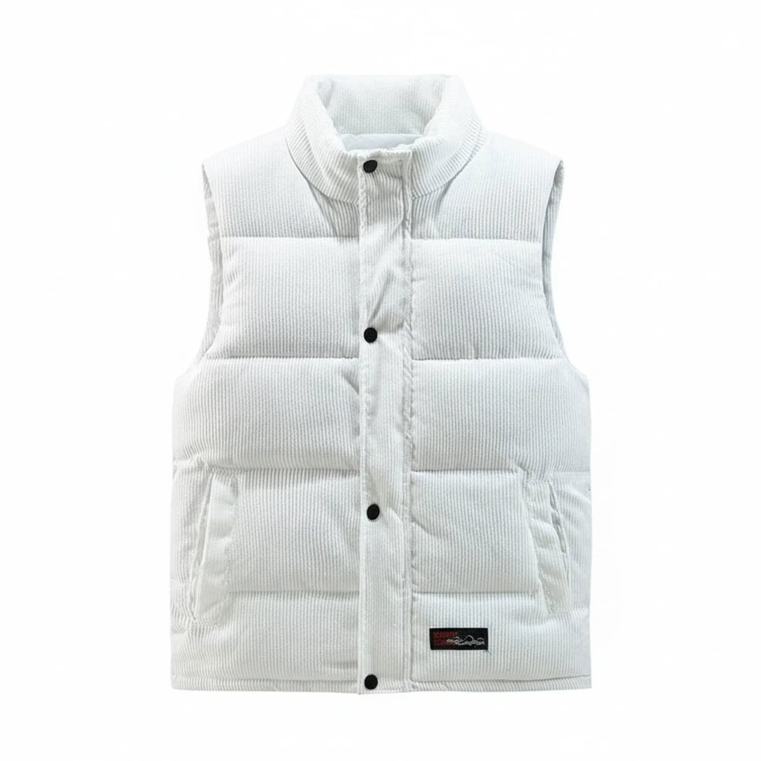 Warm Zip Up Puffer Vest for Men - Olytrend