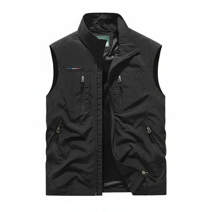 Waterproof Mens Insulated Zipper Vest