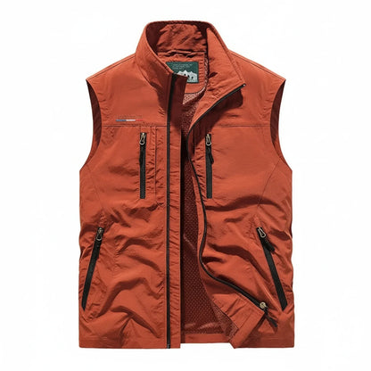 Waterproof Mens Insulated Zipper Vest