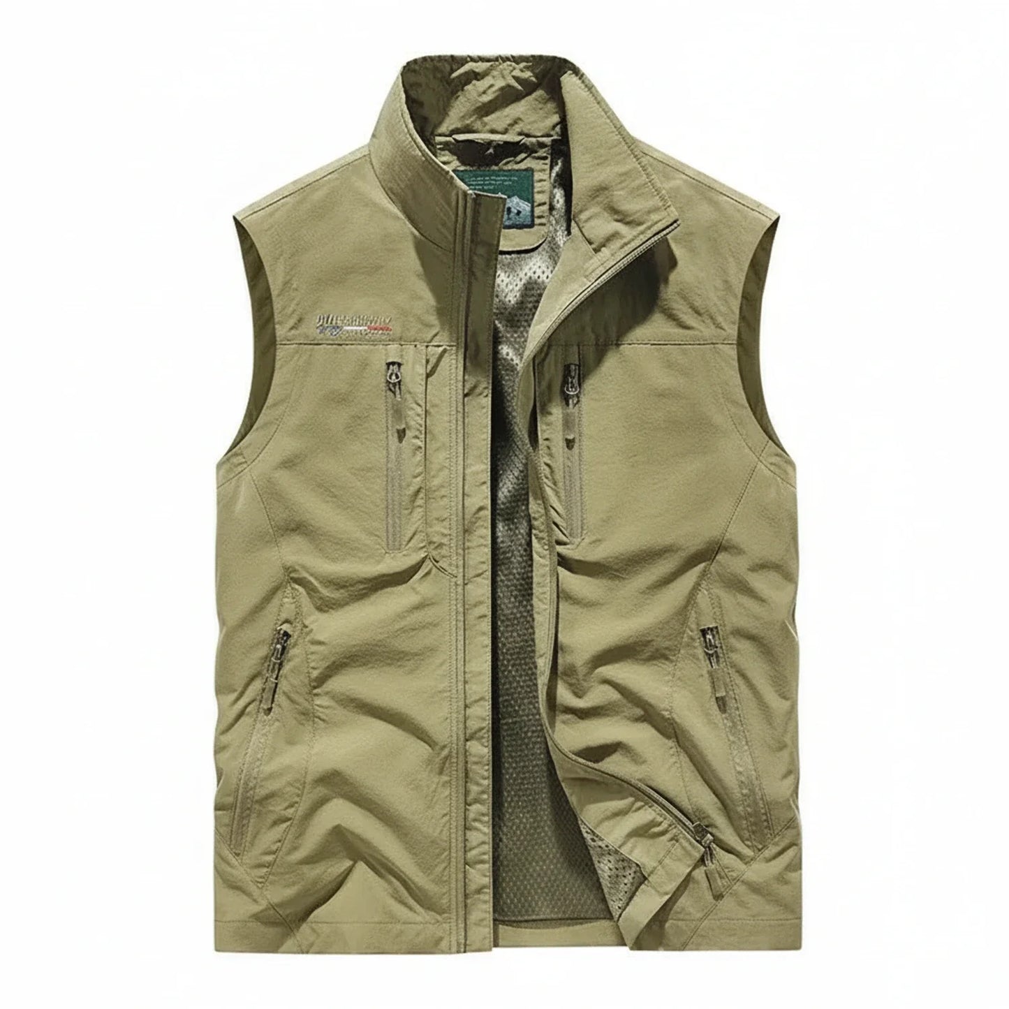 Waterproof Mens Insulated Zipper Vest