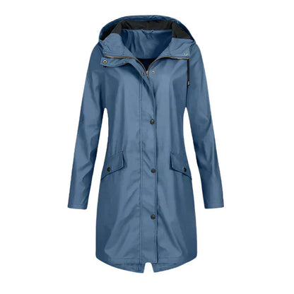 Women's Waterproof Raincoat | With Hood