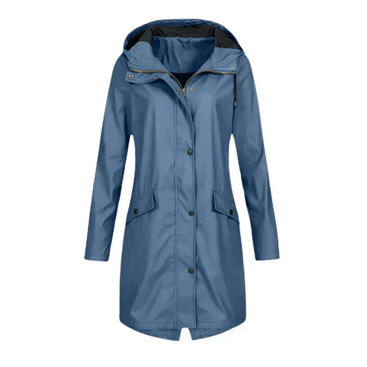 Women's Waterproof Raincoat | With Hood
