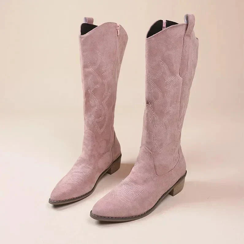 Women's Winter Cowboy Boots | Pointed Toe