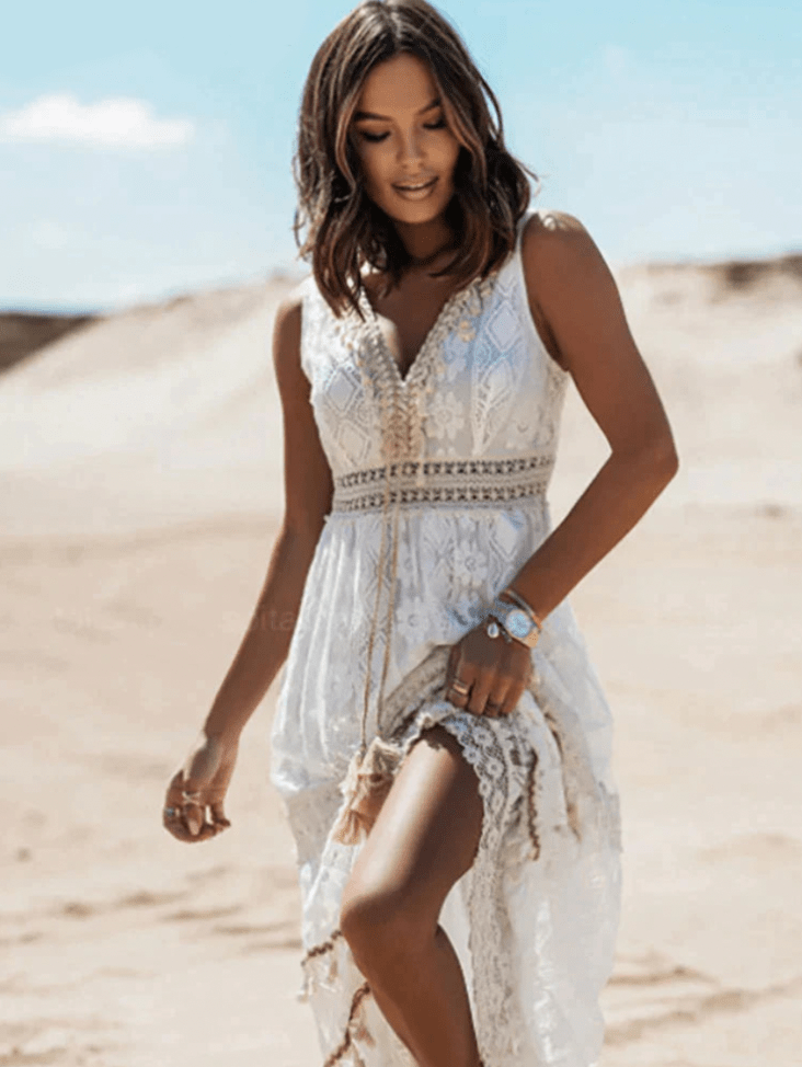 Cecilia | Elegant lace dress for women
