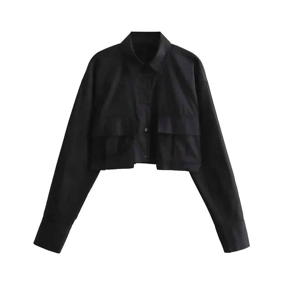 Arttu | Comfortable Cropped Shirt for Women