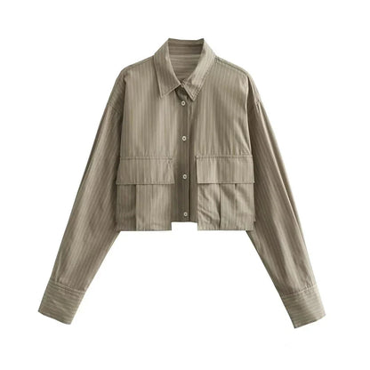 Arttu | Comfortable Cropped Shirt for Women