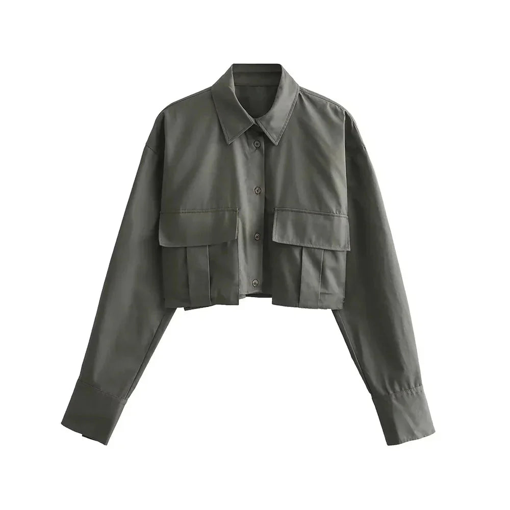 Arttu | Comfortable Cropped Shirt for Women
