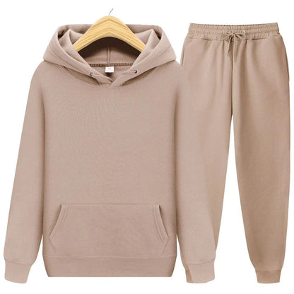 Unisex Hoodie Tracksuit Set | Casual Jogger Traditional Costume