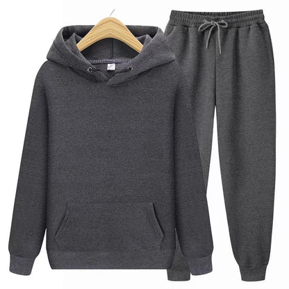 Unisex Hoodie Tracksuit Set | Casual Jogger Traditional Costume