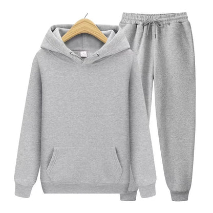 Unisex Hoodie Tracksuit Set | Casual Jogger Traditional Costume