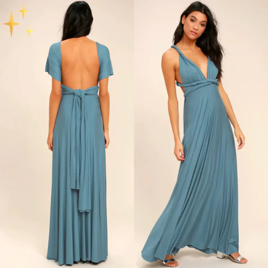 Versatile Multi-Way Wrap Dress for Women