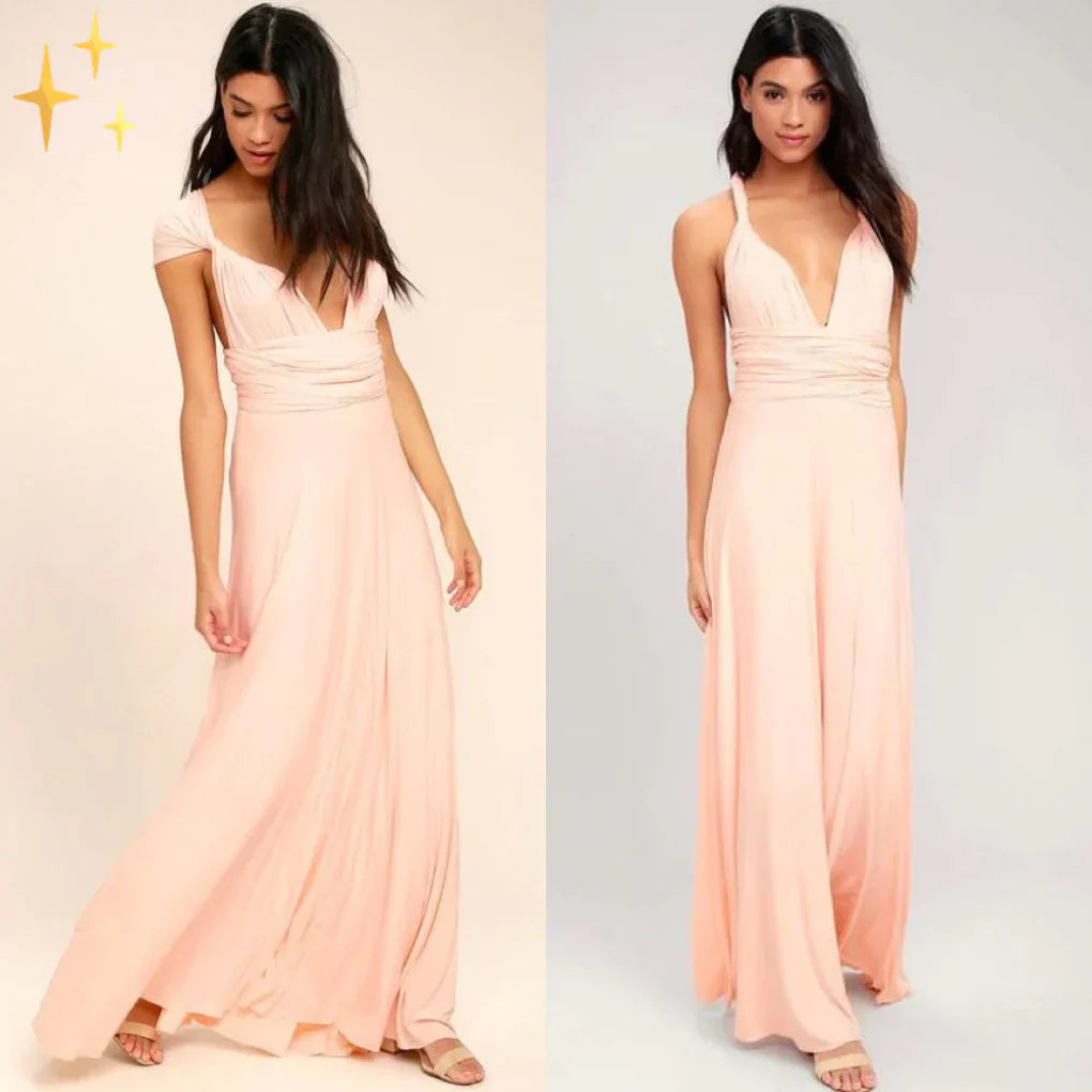 Versatile Multi-Way Wrap Dress for Women